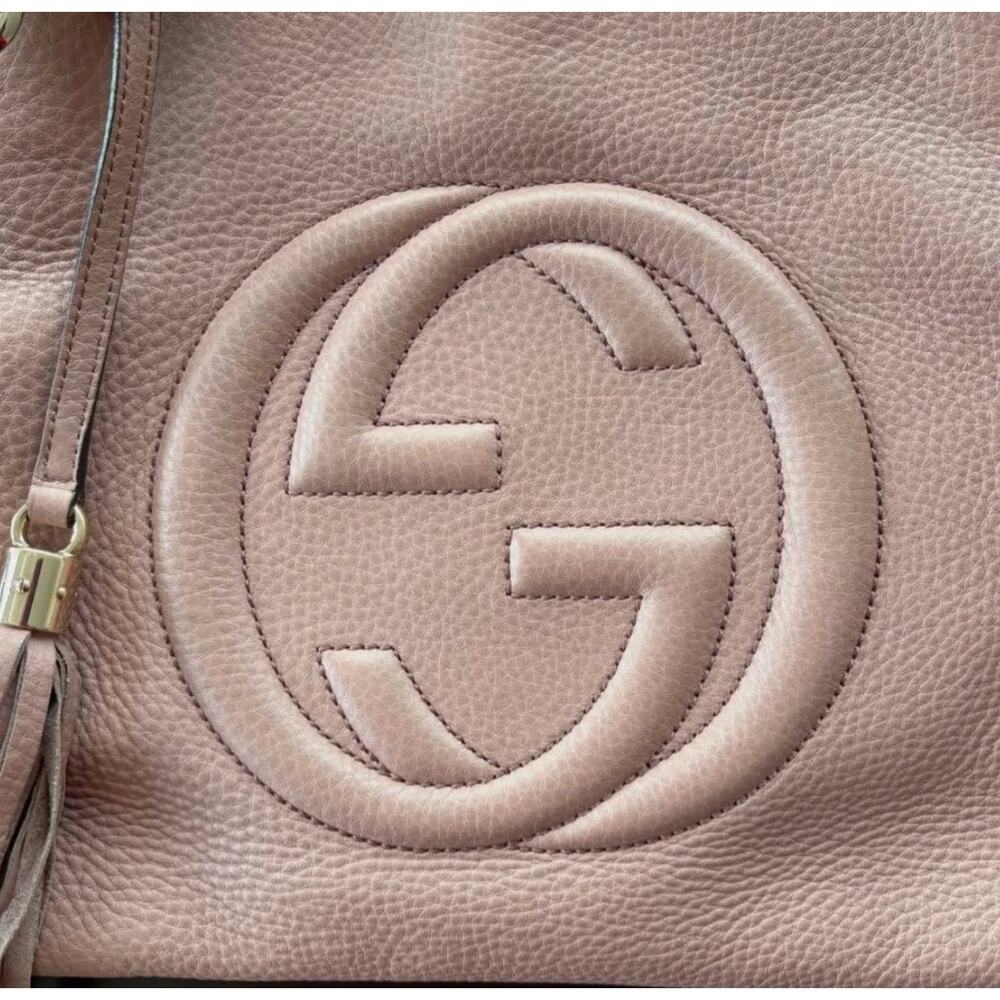 GUCCI SOHO LEATHER PINK EUC - Picture 5 of 6